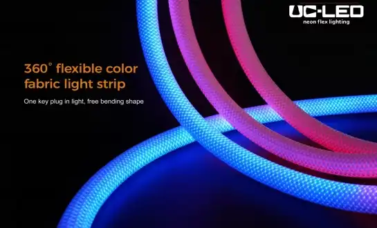 What is 360-degree LED Neon Flex and how is it different from standard Neon Flex?